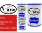 Preview: Smart, Night Run Red (trim), EB6 / CD7L / CD8L: 500ml Lackdose + 500ml Klarlack + 250ml Härter - Set, von ATW Autoteile West.